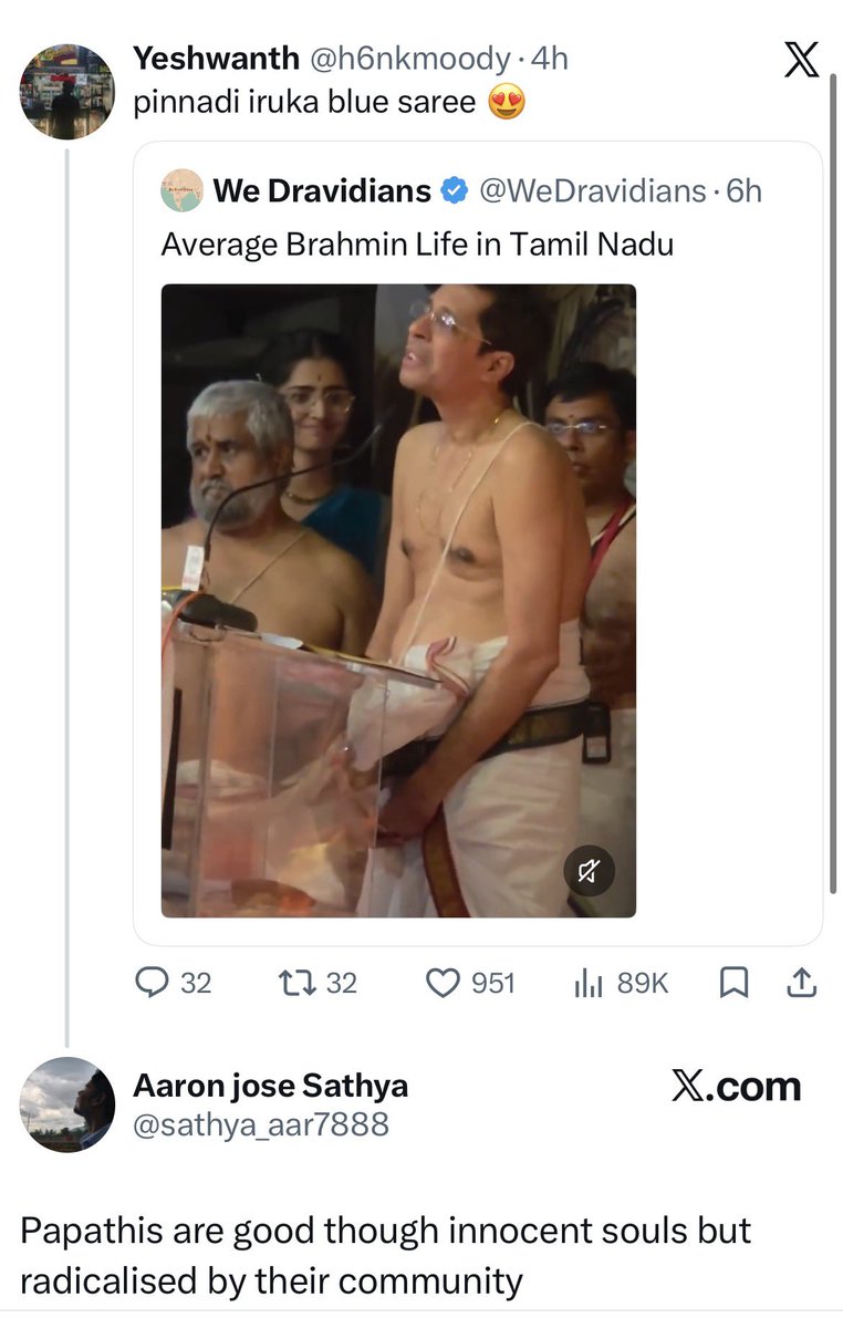 nameispika's tweet photo. Average Unsafe life of a Brahmin girl in Tamilnadu!! https://t.co/e7T4rIhZ4B