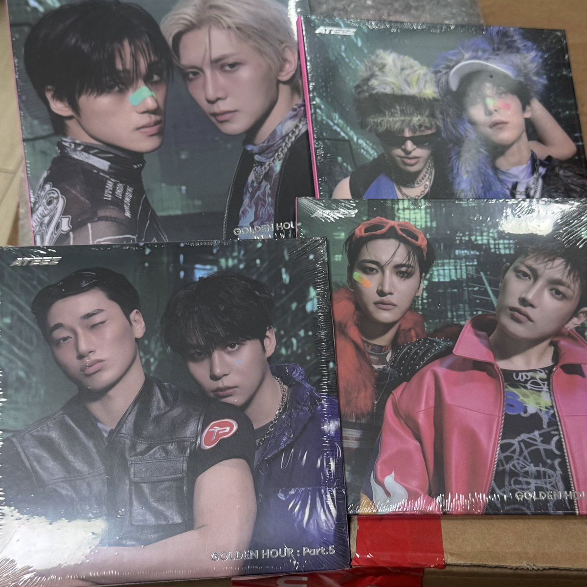 sewoonigiri's tweet photo. 에이티즈 미개봉 앨범 유닛 디지팩 양도합니다
wts ateez unopened sealed new album

unit digipack dgp
1장 / 0.15
대량 우대! BULK OK!

옾챗 주세요
https://t.co/yaz40X91wN

atz golden hour part 5 ghp5 album photocard sell fansign album https://t.co/kEBHrTOaad