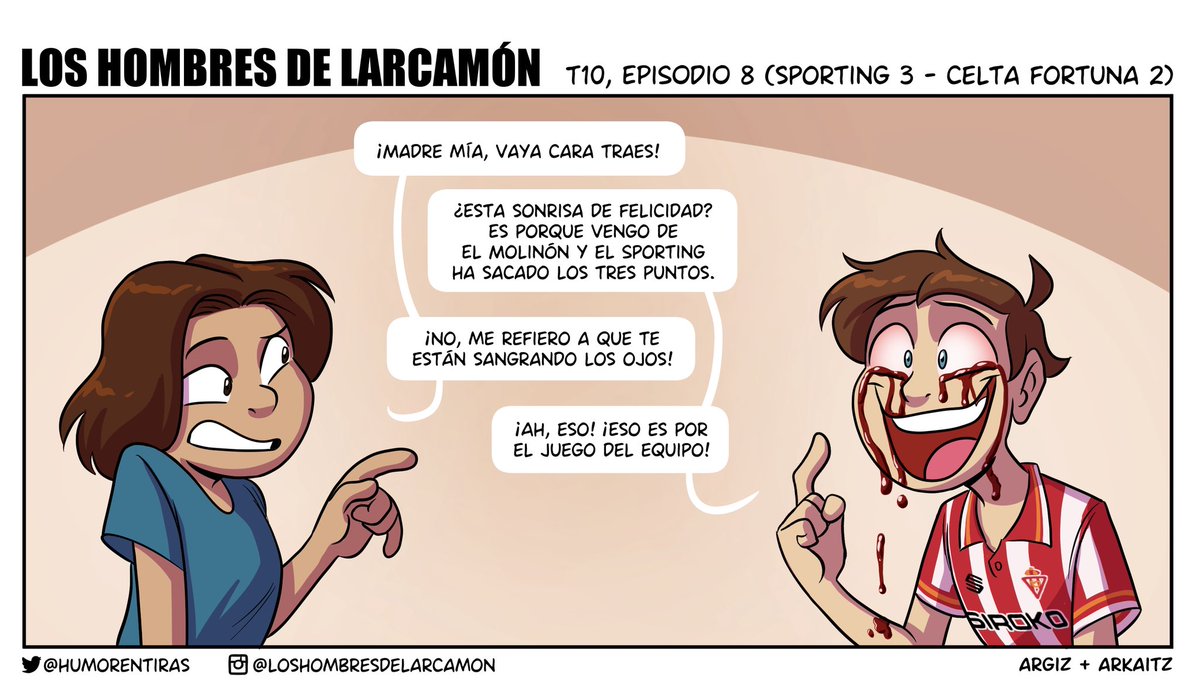 humorentiras's tweet photo. La evidente alegría por el resultado de ayer del no tapa que ver jugar al @RealSporting dañe la vista. 

@NLarcamon celebraba que la gente, al perder con el Girona, miraba más allá del resultado y aplaudía… que sepa que la pitada de ayer es resultado de exactamente eso mismo. https://t.co/QMuashlmuq