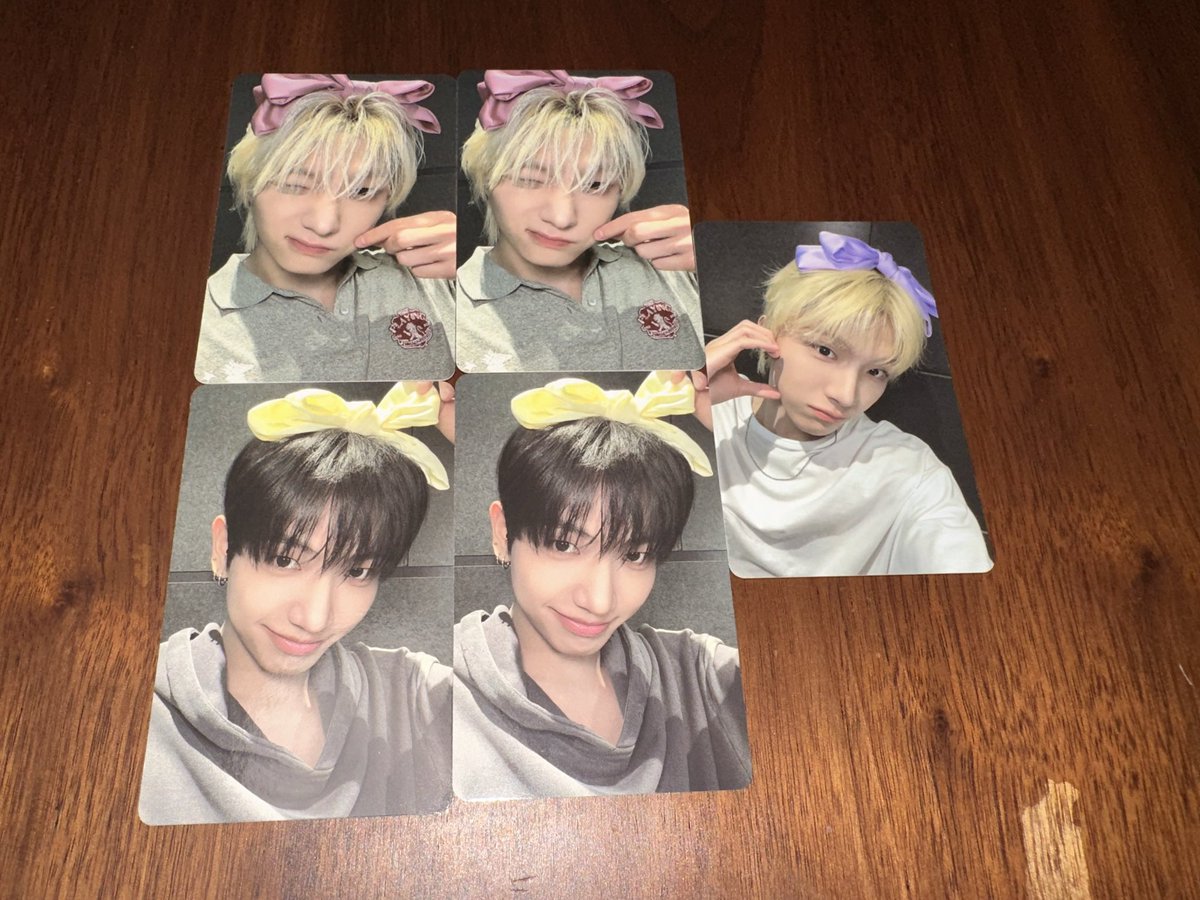 s_sr2003_'s tweet photo. BOYNEXTDOOR ボネクド 交換 
HOME:DELUXE 特典 トレカ フォトスタンド ネームタグ

【譲】画像のもの
　　(ソンホ、ジェヒョン、テサン、ウナク)
【求】同異種リウ

郵送希望📮

お気軽にお声掛け下さい😊
よろしくお願いします🙏

 #BOYNEXTDOOR交換
 #ボネクド交換 https://t.co/bLdwdl8Xwe