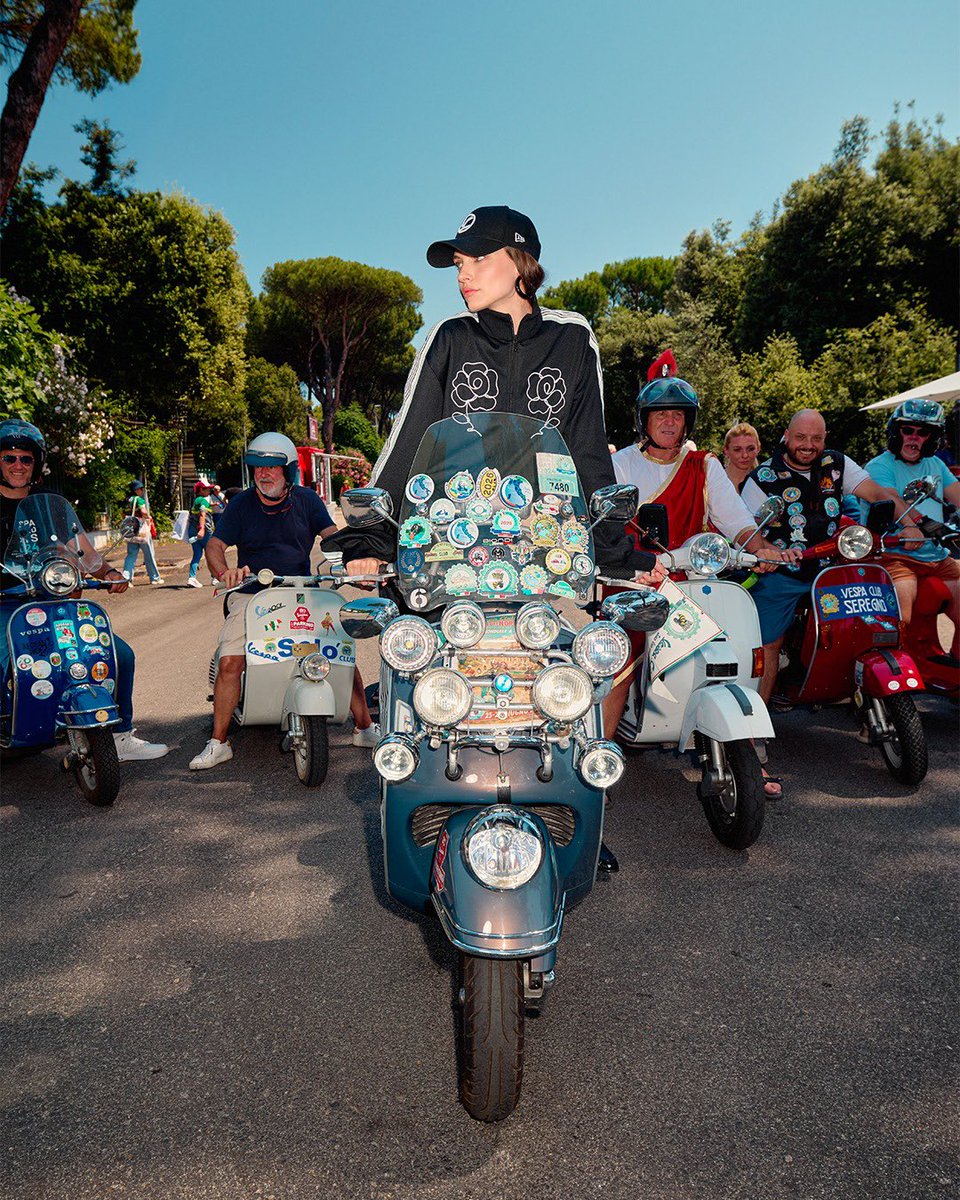 Vespa_IND's tweet photo. From Rome’s historic streets to the hearts of Vespisti around the world. Vespa is a story in motion shaped by the roads we take, the people we meet and the moments we remember.​⁣
⁣
#Vespa #VespaIndonesia #Vespa80 #Vespa80YearsOfAnIcon https://t.co/EqUGL24z5Y