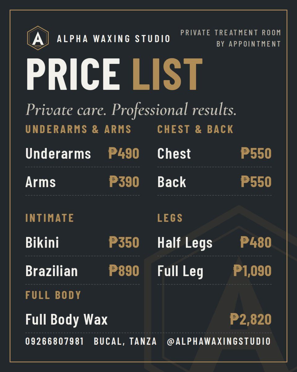 DMWaxingService's tweet photo. Smooth skin, sharp confidence. Welcome to Alpha Studio Waxing, where men's grooming is done right. Book your slot today!

  #AlphaStudioWaxing #MensWaxing #MensGrooming #WaxingForMen #SmoothSkin #WaxAndRelax #GroomingGoals https://t.co/a0Rkjj04JL