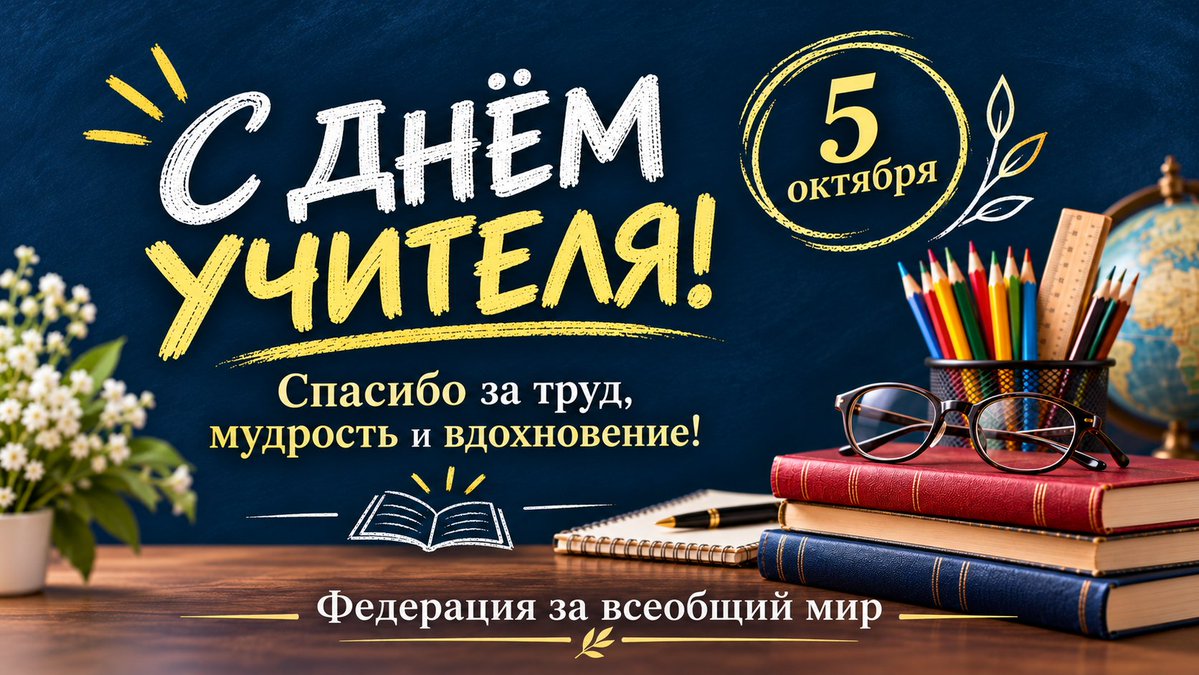 upf_russia's tweet photo. 5 октября -  День учителя! Технология может найти ответ, но не заменит учителя, который замечает ребёнка и учит отвечать за поступки. Глобальный масштаб проблемы виден в оценке ЮНЕСКО: к 2030 году миру потребуется ещё около 44 миллионов учителей начальной и средней школы. https://t.co/7B9jWVYCnG