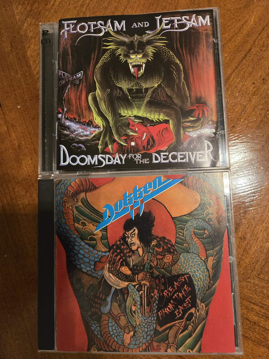 terrell39_andy's tweet photo. Listening to these today while I drive to and from work to prepare for Hells Heroes in March
@WhiteOakMH 
@Flotztildeath 
@LynchMobRocks 
#Flotsam 
#LynchMob
#Dokken 
#NP https://t.co/lCAmnENyJP