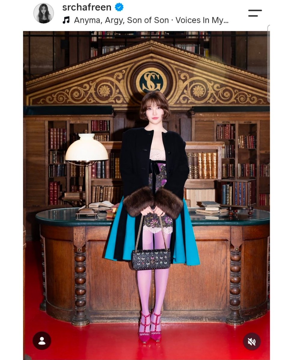 freenguides's tweet photo. ‼️ Freen's new post on IG 

SAROCHA X VALENTINO PFW SS27
#ValentinoSS27xFreen
#ValentinoAntibiblioteca
#ValentinoGaravani
#srchafreen
#PFW

@srchafreen
@MaisonValentino
@ValentinoTH https://t.co/tS6NlhGBuq