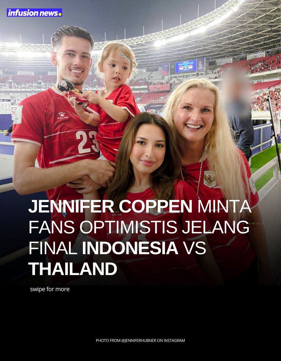 Infusionet's tweet photo. Jelang final Indonesia vs Thailand, Jennifer Coppen ajak masyarakat tetap optimistis🔥 #InfusionNews https://t.co/7LycmtjvSh