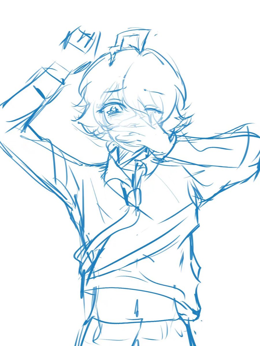 mbtptl's tweet photo. 草稿。。这下男孩可惨了。 https://t.co/JHFvayjZ7z