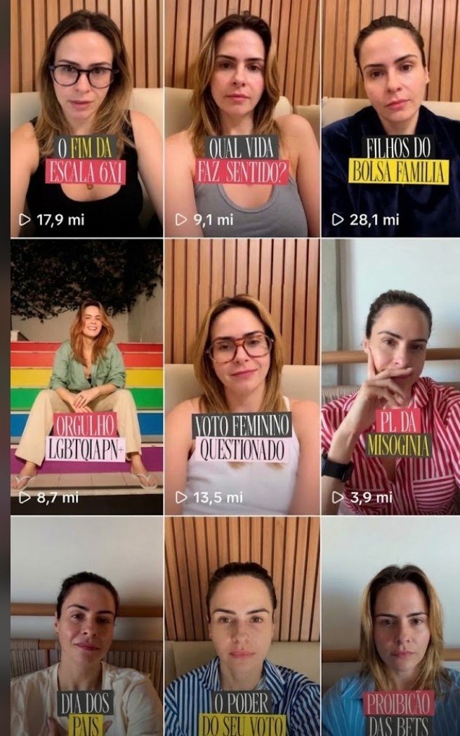 srta_fogo's tweet photo. @pattlower @luizadeoficio Isso aqui é silêncio para você praticamente 10 vídeos falando principalmente sobre sobre todas as pautas referente à esquerda possível inclusive o próprio Presidente reconhecendo o valor nos vídeos dela e esse  para você? https://t.co/uTZ82qydYT