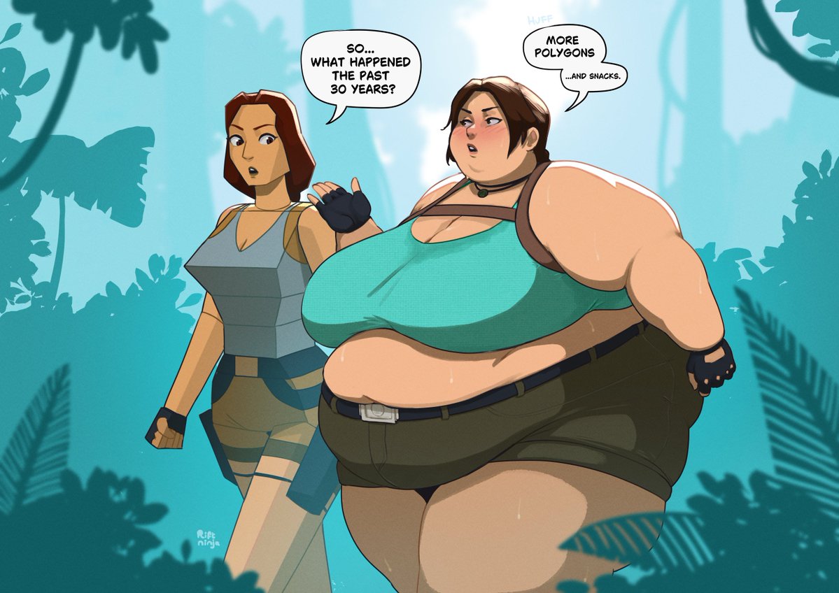 rift_ninja's tweet photo. I wonder what original Lara would think about her jiggle physics as well?

I'm very excited for the Legacy of Atlantis, love Tomb Raider games.

Enjoy! https://t.co/OdnZ9JN1u6