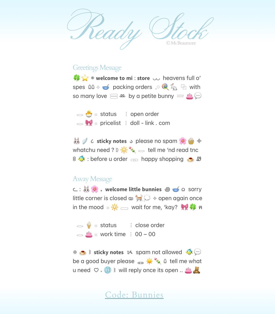 vosveux's tweet photo. ⠀
⠀⠀꣑୧ .. Help  repost,   love?   Gracias!  ♡

⠀⠀Bringing   you   bundle   wording  ‘tuk
⠀⠀wabis:  greetings  ‘nd  away  seharga
⠀⠀10.000  /  bundle — waiting    to⠀be
⠀⠀collected  by  angels.  🎹͟🪽

  ⠀⠀ ⠀ᥬᩤ⏝⠀ ⊹⠀#zonauang  ..  ┆ ⁺  ͟⿻
⠀ https://t.co/zqLqTd72sb