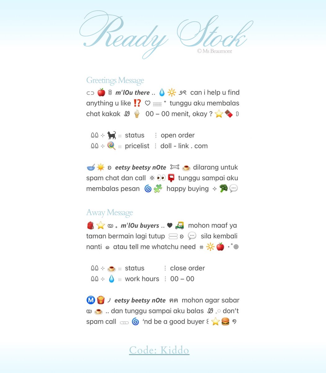 vosveux's tweet photo. ⠀
⠀⠀꣑୧ .. Help  repost,   love?   Gracias!  ♡

⠀⠀Bringing   you   bundle   wording  ‘tuk
⠀⠀wabis:  greetings  ‘nd  away  seharga
⠀⠀10.000  /  bundle — waiting    to⠀be
⠀⠀collected  by  angels.  🎹͟🪽

  ⠀⠀ ⠀ᥬᩤ⏝⠀ ⊹⠀#zonauang  ..  ┆ ⁺  ͟⿻
⠀ https://t.co/zqLqTd72sb