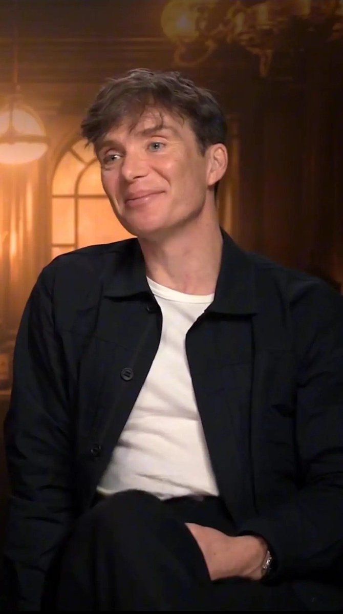 bellewallis13's tweet photo. Cillian Murphy in an interview for the film peakyblinders The Immortal Man https://t.co/f8UE6Z4YNX