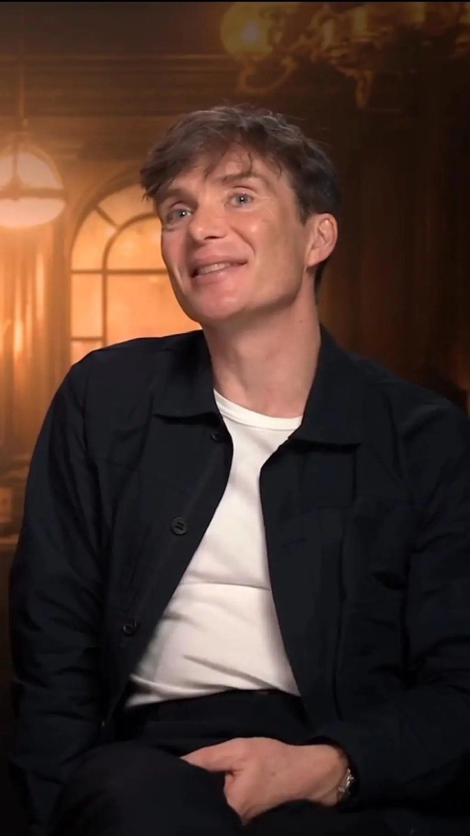 bellewallis13's tweet photo. Cillian Murphy in an interview for the film peakyblinders The Immortal Man https://t.co/f8UE6Z4YNX