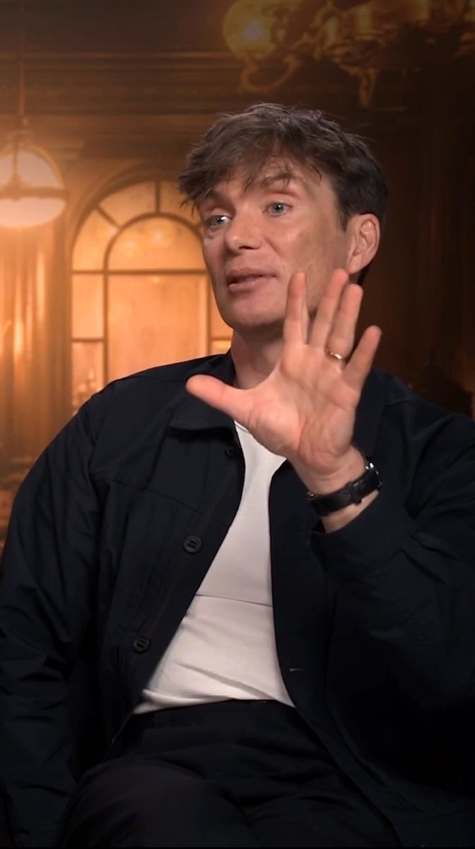 bellewallis13's tweet photo. Cillian Murphy in an interview for the film peakyblinders The Immortal Man https://t.co/f8UE6Z4YNX