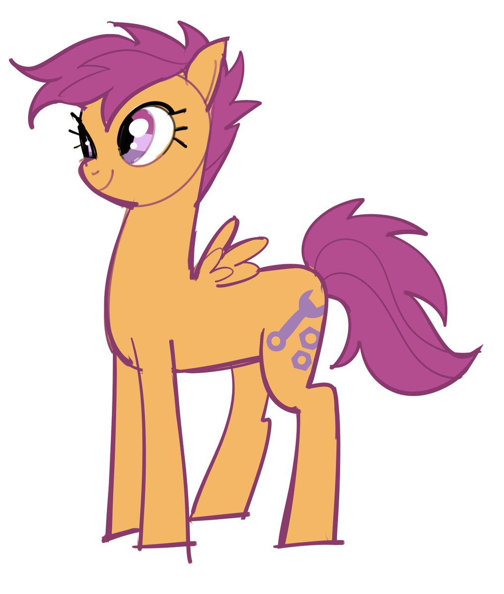 _pioxyo's tweet photo. i like to imagine sweetie and scootaloo get their moms' build mwehehe https://t.co/gsZCV73ek2