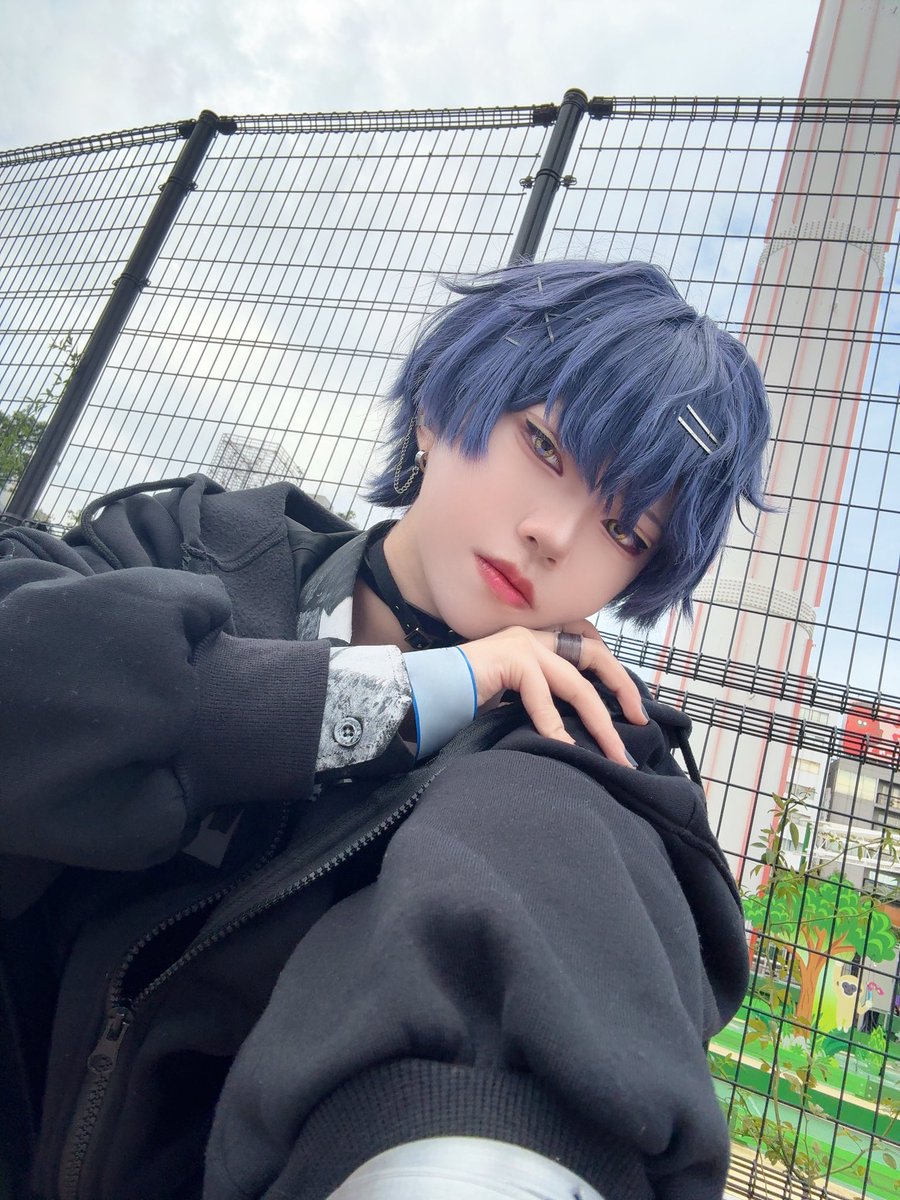 Ne0_11's tweet photo. cos.👻🔪.🍇

俺たちポーズの振り幅無さすぎね。
#ニューレイヤーズパラダイス
#コスフェスTDC https://t.co/9j4XR5uufF