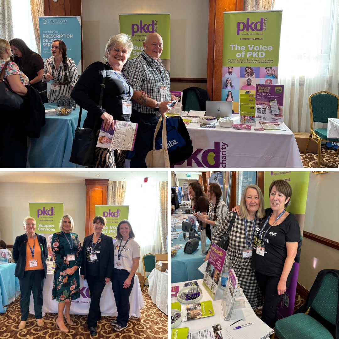 PKDCharity's tweet photo. Great to be at the NKF Annual Event 2026 on Saturday, joining healthcare professionals, patients and Kidney Patient Associations from across the UK.

There was a packed programme covering everything from lived experiences of kidney disease and transplantation to getting the most from your dialysis experience.

A big thank you to the @NKF_UK for bringing everyone together, and to everyone who came to chat to us, find out more about PKD and hear about the work we do! 💜