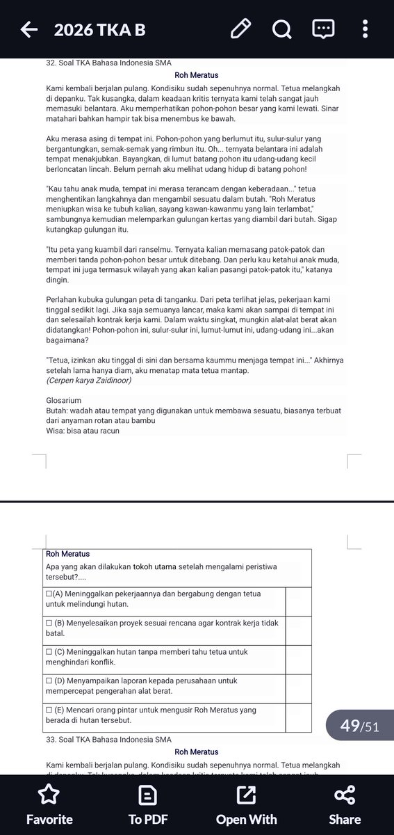 fhysio's tweet photo. ngerjain gladi udah di luar kepala karna udah khatam soal tahun kemarin dr tipe A-D WKAKAKAKA https://t.co/0KAbTb28yv