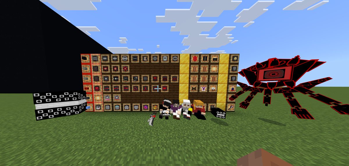 AkaziLuun's tweet photo. The mod so far!
I've been working on this since march (lol) and I'm genuinely proud of how much I've done since coming back to Minecraft modding this year 💜
Characters: Ellen Joe, Choso, Rudo and Gabby!
stay tuned for showcases!! 💜
#Minecraft #MinecraftMods #MinecraftModding https://t.co/ApUQ7d8xfD