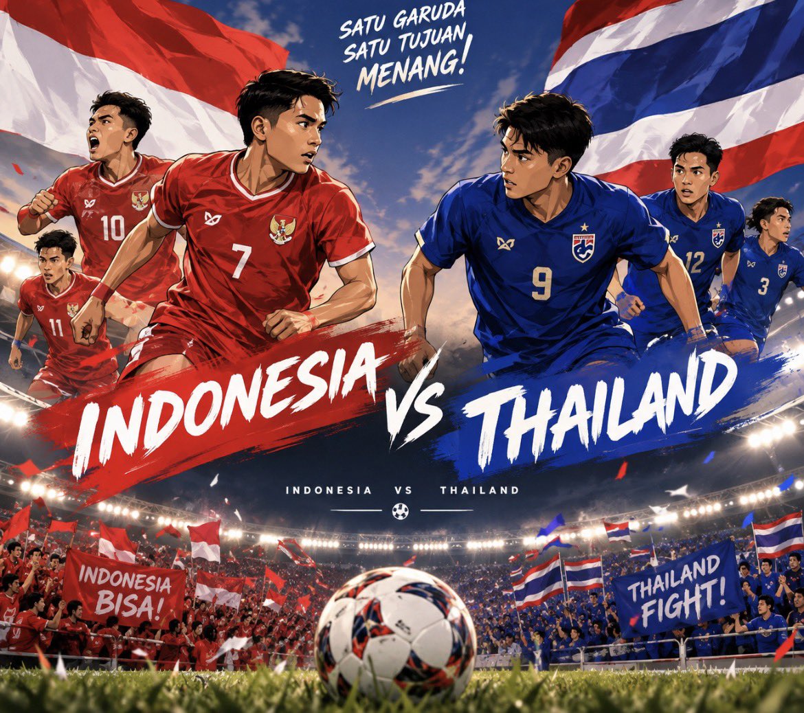 andrajrina's tweet photo. INDONESIA VS THAILAND MALAM INI!! 

pada nonton gak nih??⚽️
yuk tebak skor di komen gais! 

yang tebakannya bener bakal aku pilih 2 follower random masing2 20K 

syarat: RT dan like 

yuk komen prediksi kalian skrg! 
ku tutup pas kick off yaa~ 

#TimnasDay
#TimnasIndonesia https://t.co/wZ8G3fyRvh