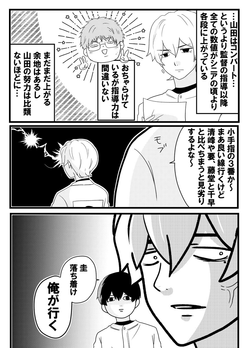 jingcop1's tweet photo. 【こてっこ】ちゃんと野球で分からせする怪物バッテリー。 https://t.co/89wQMv3isH