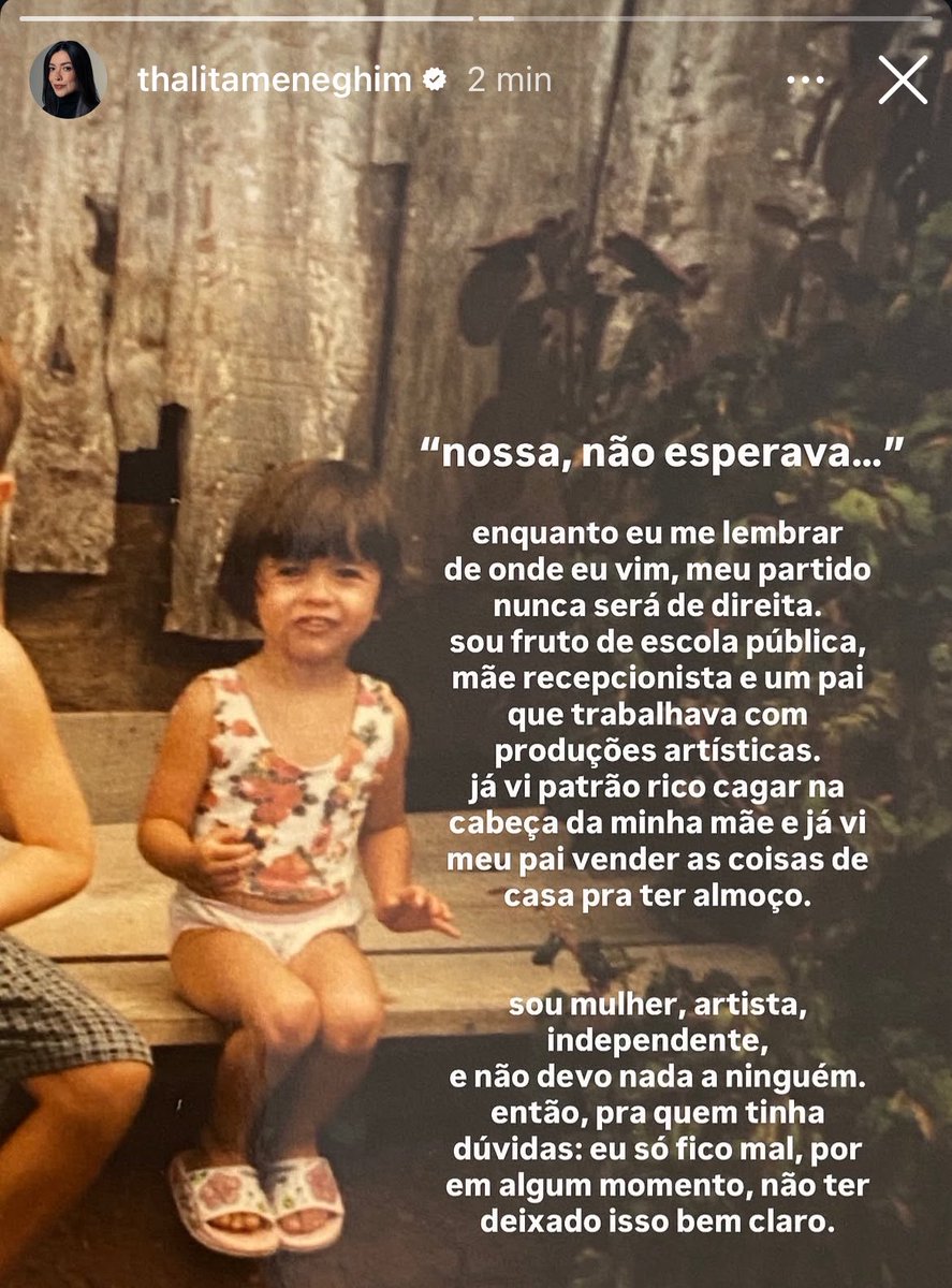 mariliadefense's tweet photo. i ❤️ seguir influenciadores inteligentes te amo thalita meneghim https://t.co/uzAdvoq9KR