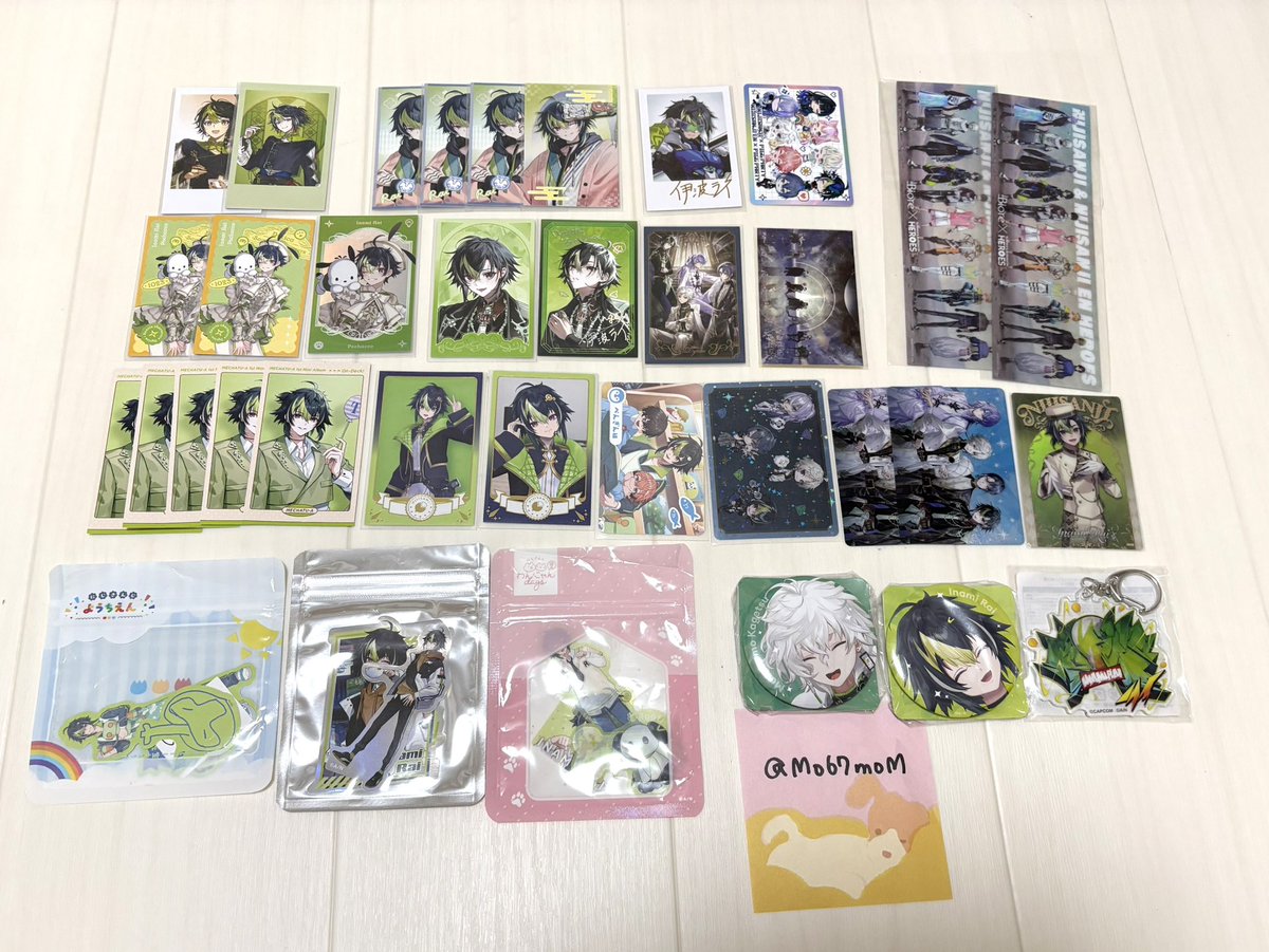 Mo67moM's tweet photo. 【買取/譲渡】にじさんじ グッズ チェキ カード アクスタ ぬいぐるみ ウエハース 極楽湯 まねきねこ Dytica Happy pack エイプリルフール 周年 サンリオ わんにゃん
 
譲→画像参照

求→定価＋送料

郵送、PayPayでのお取引　お纏めの方優先
お気軽にお声掛けください。 https://t.co/u3PIxaeSQm
