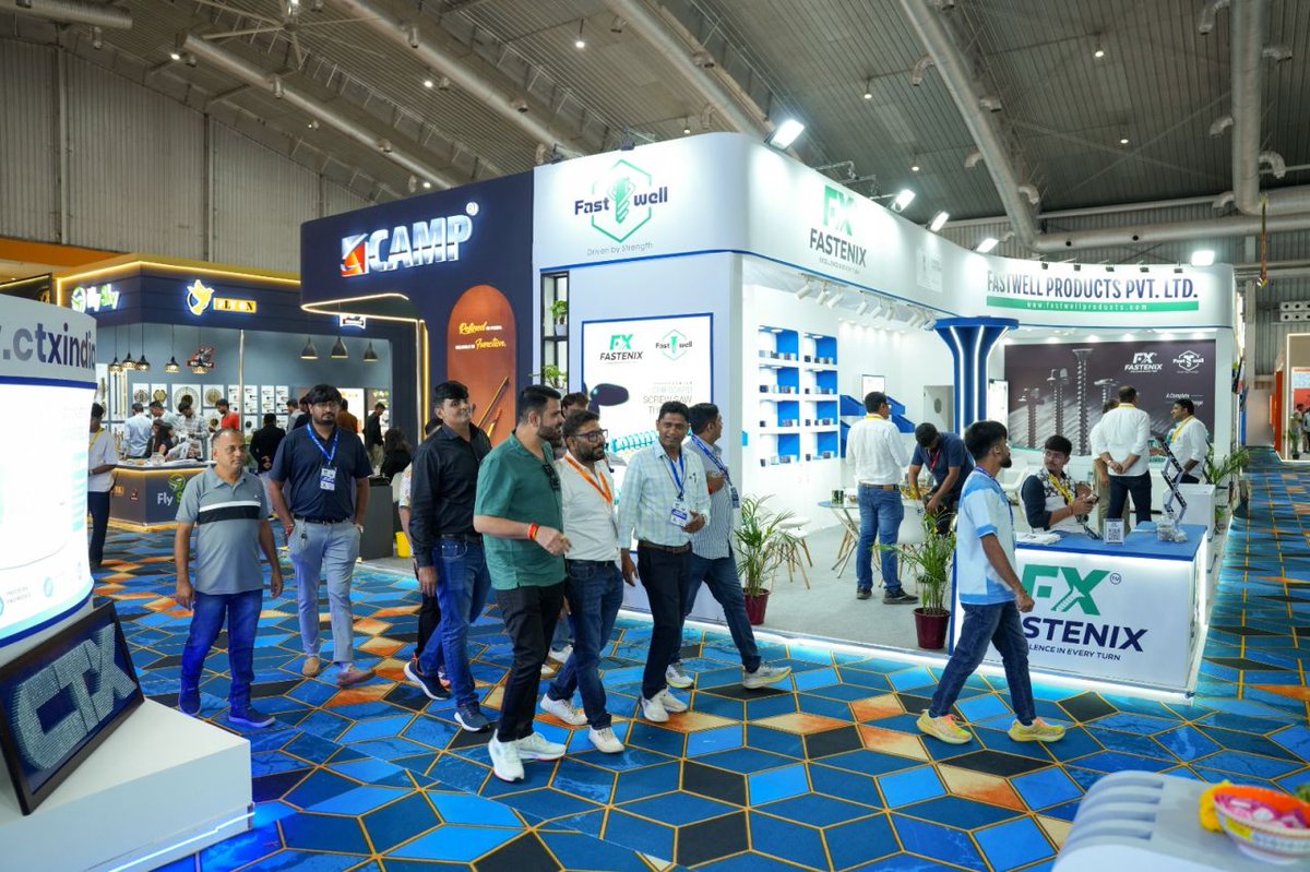 BIECentre's tweet photo. #HBLFShow Bengaluru 2026 wrapped up at #BIEC! 🏗️Three days (Sept 25-27), 150 exhibitors and 8,000 visitors, with hardware, building materials, lighting, kitchens and furniture under one roof. 

Have an event in mind? 📩 info@biec.in  #Bengaluru #InteriorDesign #Architecture https://t.co/bNaClUdj70