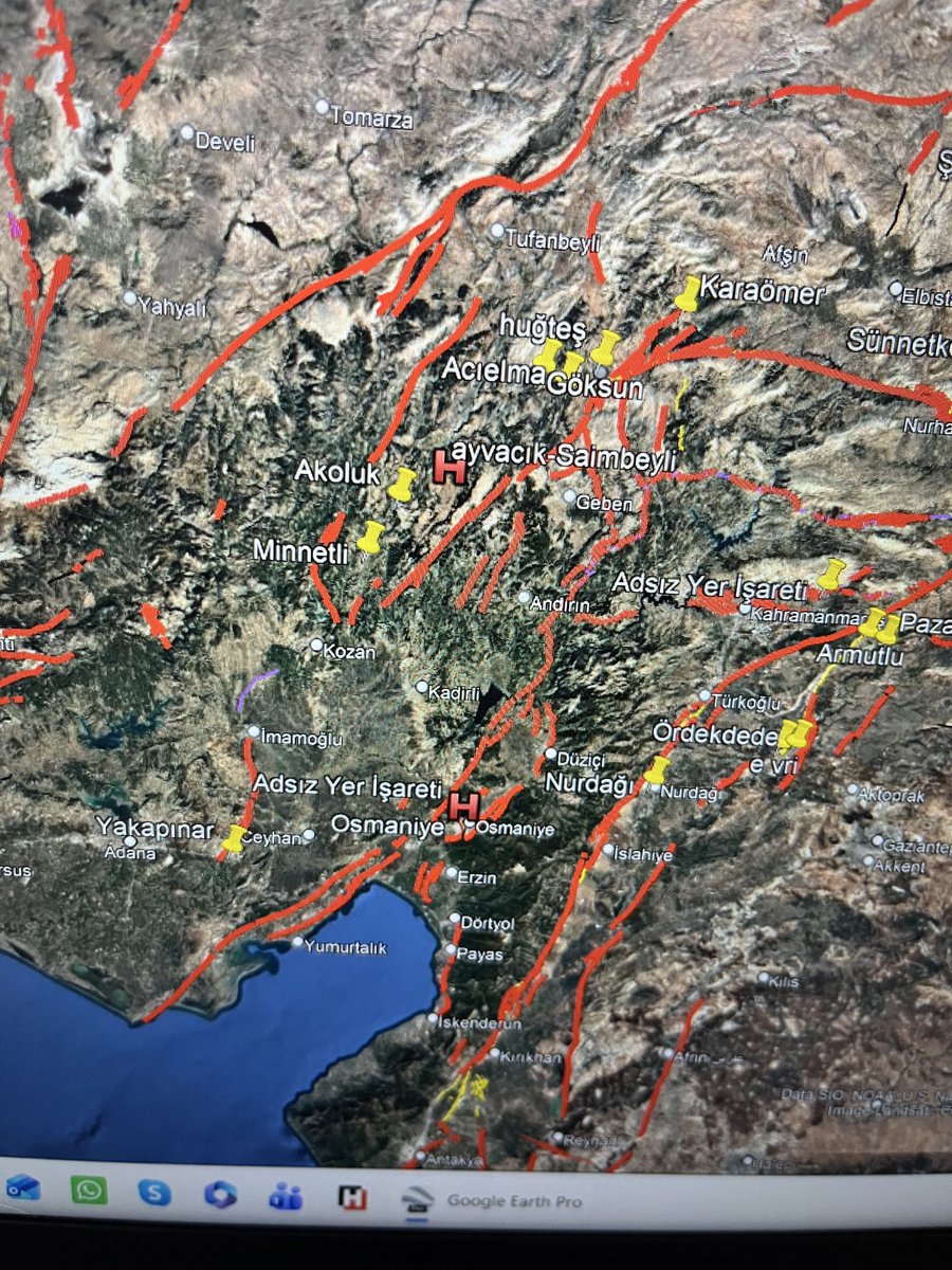 nacigorur's tweet photo. Deprem Savrun  Fay zonunda. 2023 depremlerinin etkisi. Savrun Fay zonu etkin. Adana risk altında, dikkatli olmalı. https://t.co/m6HMSKRb4g