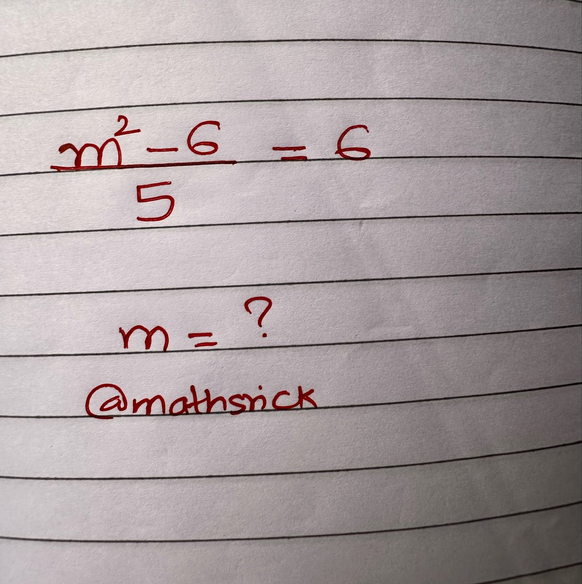 mathsrick_'s tweet photo. Only intelligent people can crack this📚✅ #maths #mathtest https://t.co/nKkESCQ6Fo