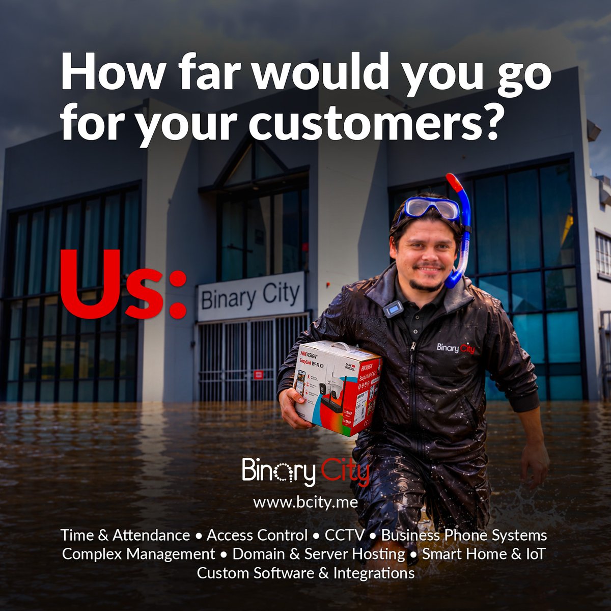 binary_city's tweet photo. When the forecast changes, our commitment doesn’t.
Smart solutions. Better business. Great service.  😉👌

https://t.co/uXiSGBdeIj https://t.co/JZULBMbZU0