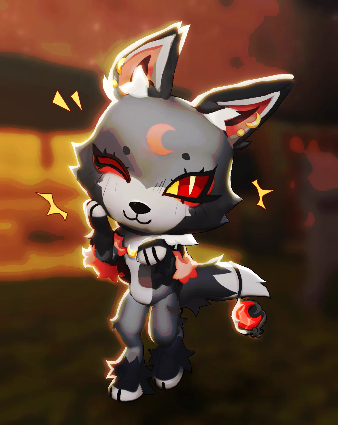 eclipse render for octoberr ! hoping to complete all the halloween ...