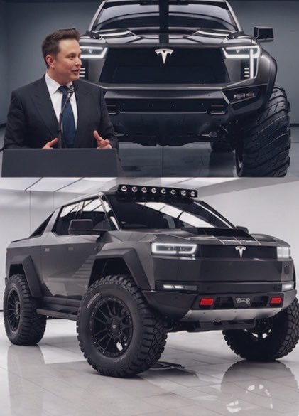 __ELONSMXUPDATE's tweet photo. If Elon Musk offered you this Tesla Cybertruck, would you retain it or sell it right away? 🚗💰  

(A) Keep it  
(B) Sell it https://t.co/oRuVPxUiRx
