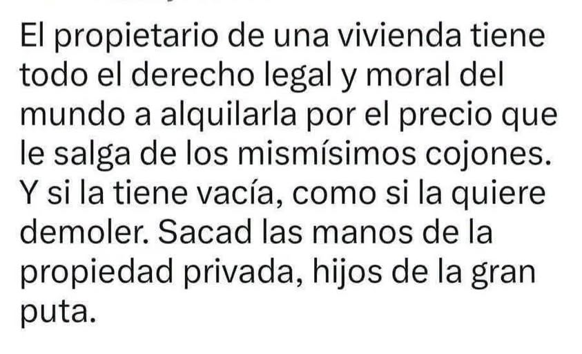 pepeluspain's tweet photo. #PropiedadPrivada es sagrada ¡ https://t.co/ig5RWnJbqF