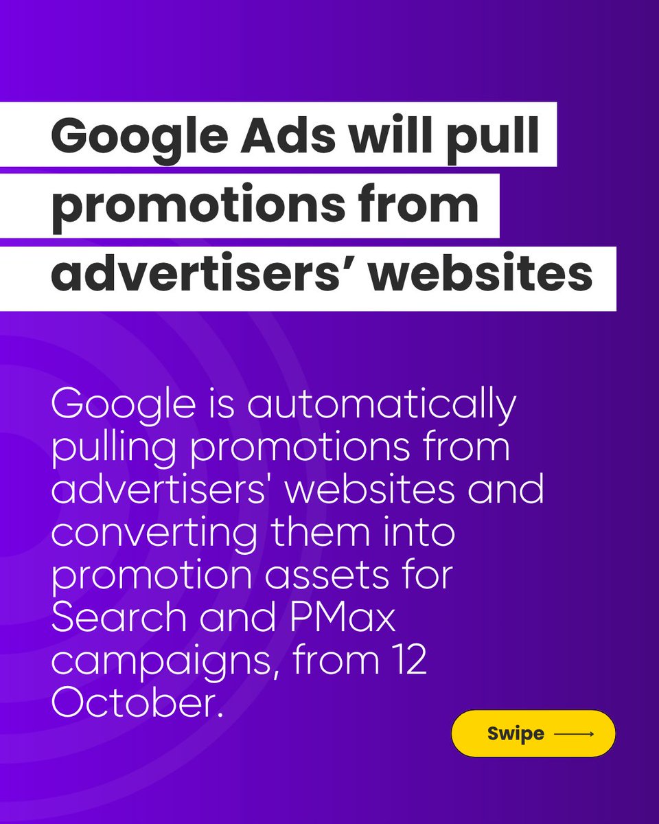 InModo25's tweet photo. In this week's news:

💻 Google Ads will automatically pull promotions from advertisers’ websites
👩‍👦‍👦 Google Gemini adds UTM parameters for referral attribution
📹 Meta turns creator Livestreams into paid ads
📱 Google desktop CTR fell in Q2 

And more, https://t.co/lcVy5iiZ0t https://t.co/0PfEXjPNiO