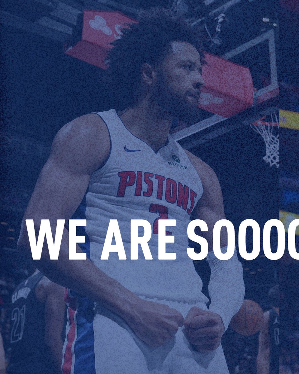 DetroitPistons's tweet photo. so good to be back https://t.co/XbJsbe7Nrh