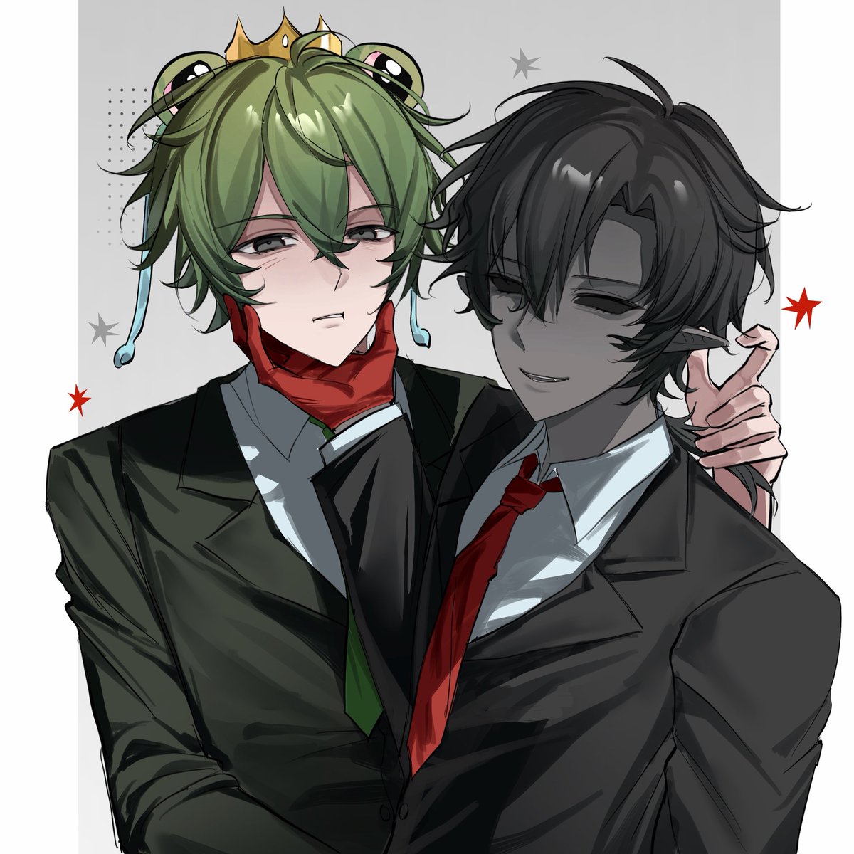 preek74936's tweet photo. 蛙讨封
是稿件
#蛙骨 #froggygrox #frox https://t.co/e6Eb8AkJsR