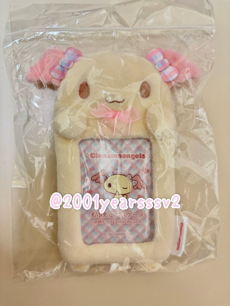2001yearsssv2's tweet photo. wts / พร้อมส่ง 🎁

- sanrio cinnamo angels flfffy holder case เฟรมการ์ด (ของใหม่ไม่แกะ)

* 760 บาท

** ค่าส่ง ลทบ. 40 บาท / ems. 60 บาท

✉️ สนใจเมนชั่น/เดมสอบถามเพิ่มเติมได้เลยค่ะ ✉️

#ตลาดนัดsanrio #ตลาดนัดซานริโอ้ https://t.co/y6YQkcPWL9