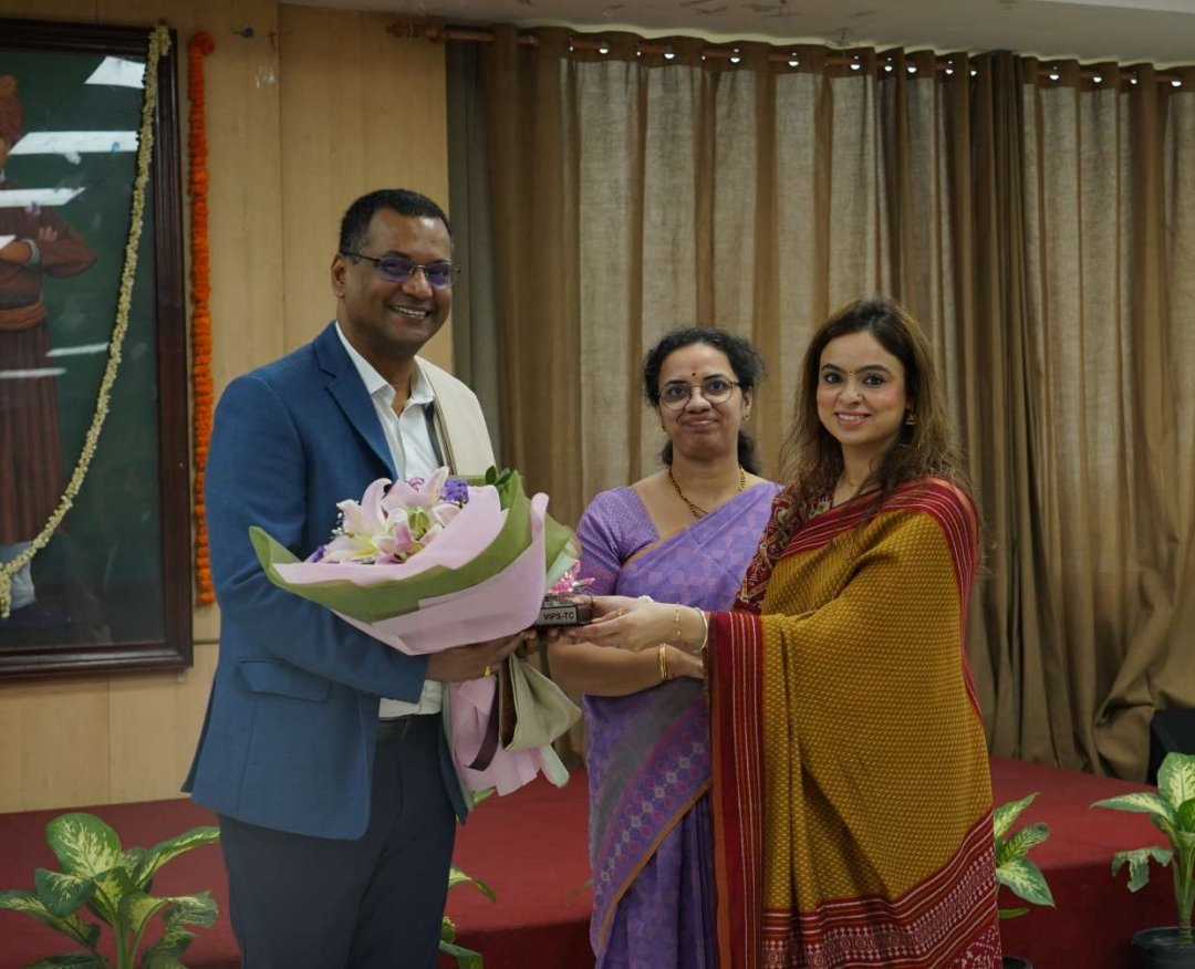 CCI_India's tweet photo. Shri Nandan Kumar, Director (Eco), CCI delivered a lecture on “Recent Developments in Competition Law” at Vivekananda Institute of Professional Studies - Technical Campus (VIPS-TC), New Delhi, on 24.09.2026. https://t.co/nGTDbUXdjV