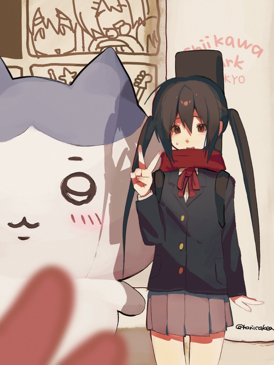 hanicakea's tweet photo. あずにゃん！#けいおん https://t.co/92I1oZJTYz