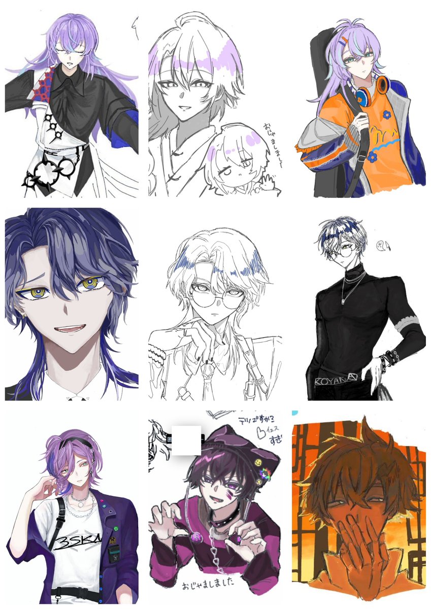 0522mkr's tweet photo. #にじさんじ絵描きさんと繋がりたい
#めちゃつえー絵描きさんと繋がりたい

🦸とたうん中心に描かせていただだいてます
絵チャが基本ツールなので一緒にやりたいです！

♻️♥全巡回
無言フォロー失礼します https://t.co/2bvs1wjUkc