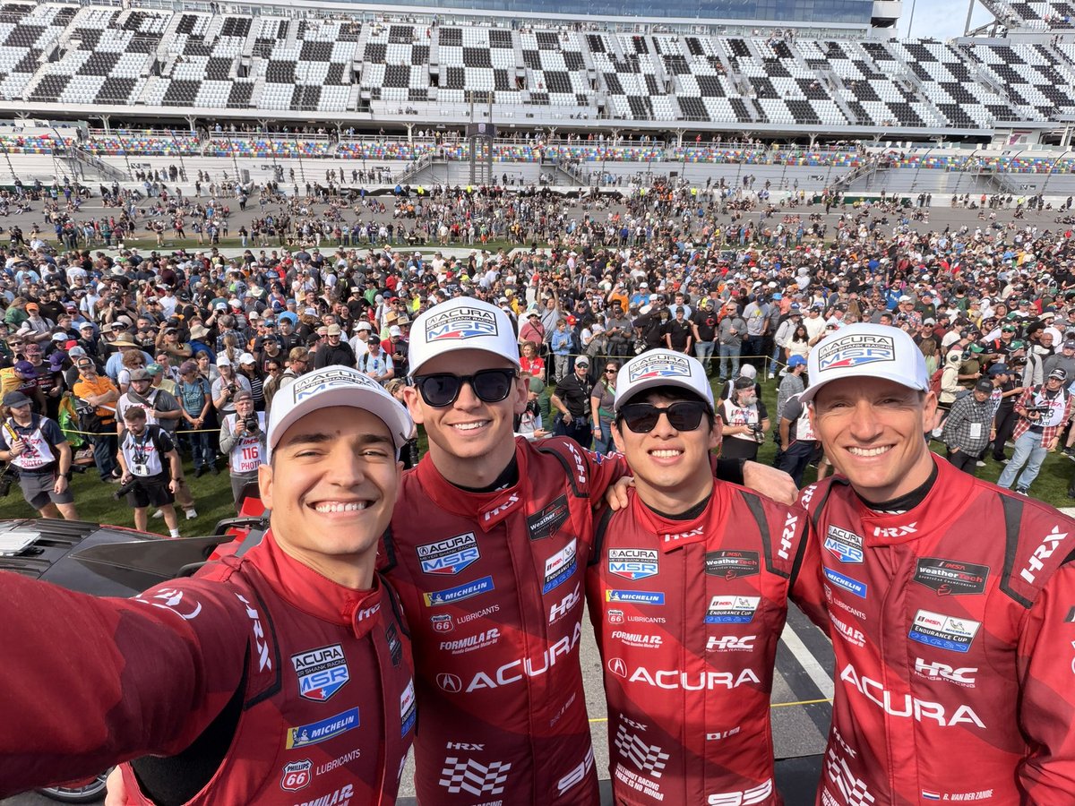 kakunoshin_ohta's tweet photo. さようならAcura Meyer Shank Racing！

素晴らしいチーム、チームメイト、そしてマシン。

巨大なプロジェクトが終わるのは寂しいですが、それぞれの部門とプロとまた違う場所で再開することでしょう！

またハイパーカーやりたいな🙂

#imsa #hondaracing https://t.co/s0G9gQmF8w