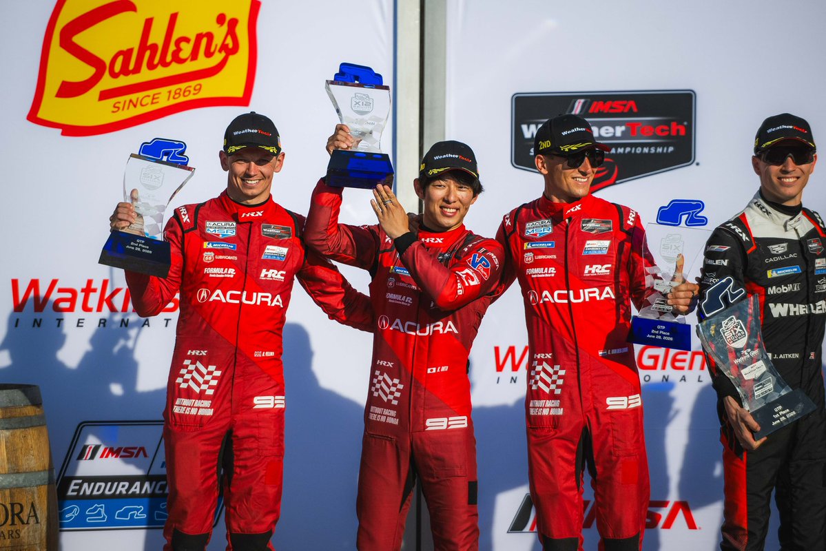kakunoshin_ohta's tweet photo. さようならAcura Meyer Shank Racing！

素晴らしいチーム、チームメイト、そしてマシン。

巨大なプロジェクトが終わるのは寂しいですが、それぞれの部門とプロとまた違う場所で再開することでしょう！

またハイパーカーやりたいな🙂

#imsa #hondaracing https://t.co/s0G9gQmF8w