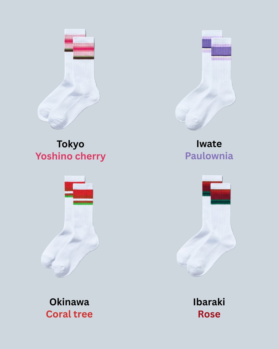 japantimes's tweet photo. FamilyMart's blue, green and white socks have become an unofficial fashion statement. Now, the convenience store chain has a new footwear line — but you'll have to travel across Japan to collect them all. https://t.co/gc4WOLkw3j https://t.co/vvUJ2SwOHA
