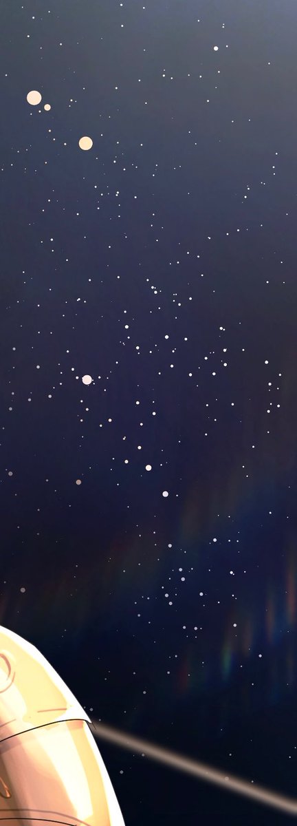 who_dare_dare's tweet photo. 🌏·˚⌖. ꙳🛰
 #RenSpaceWeek 
 #RenZottoArt
🛰·˚⌖. ꙳🛸

“Hello from the children of planet Earth.” https://t.co/ISEufj1FPJ
