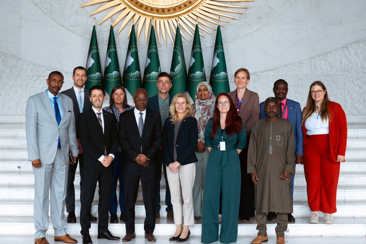 GerEmbAddis's tweet photo. Germany stands with the African Union, Switzerland &amp; Norway as we renew the Energising Development partnership, expanding sustainable energy access &amp; strengthening local energy markets across Africa. EnDev has reached 27.2 mio. people + 58,180 MSMEs on the continent so far. https://t.co/DOoIygT62W