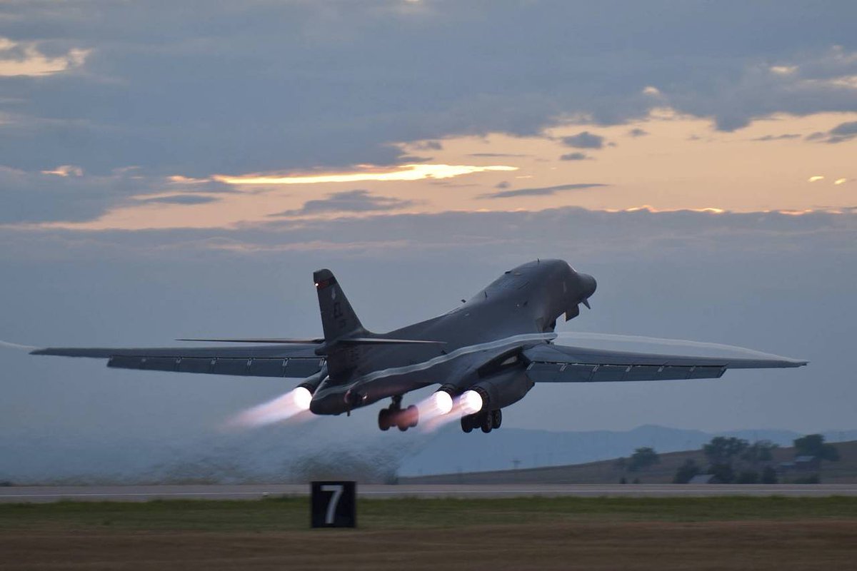 TheProjectUnity's tweet photo. The “Special Relationship” between my country and America doesn’t seem so special anymore.

Not when the Yanks withdraw their entire deployed force of B-1B strategic bombers from our soil in such a hurry that some aircraft were already leaving RAF Fairford while their aerial-refuelling support was still being arranged.

All 12 B-1Bs were pulled out.

Whatever intelligence reached US commanders, they evidently considered the threat serious enough to move the aircraft, fast.

What exactly did the Americans know that made them want every B-1 out of Britain so urgently?