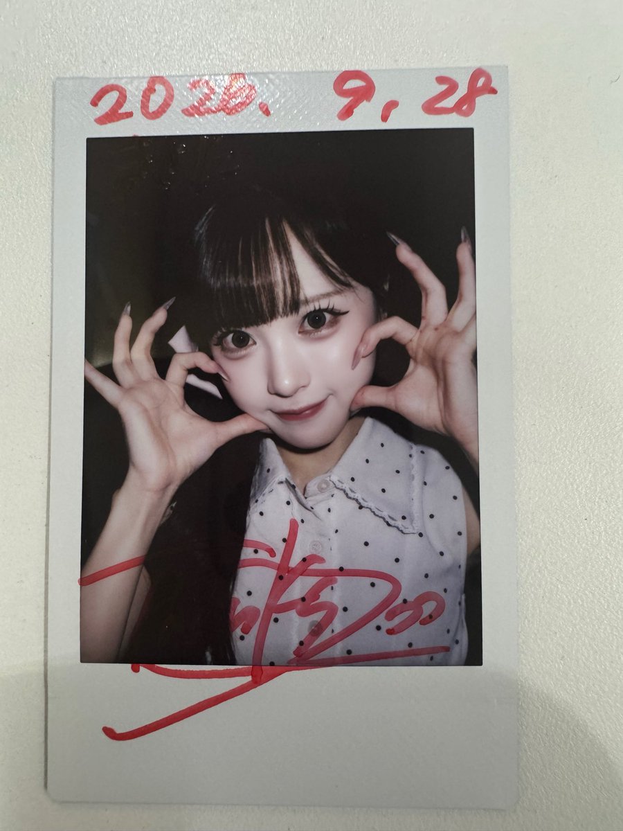 masata1945's tweet photo. 2026/9/28
iCON DOLL LOUNGE 2026 
～ AUTUMN COLLECTION ～ 
📍Zepp Shinjuku (TOKYO)

代行お願いしたチェキきた〜
ゆきちさん@daisy21mg
ありがとうございました😭
かわいい心ちゃん❤️

#ここのとりこ　#中川心
#フルコース https://t.co/7kYxPFLXYn