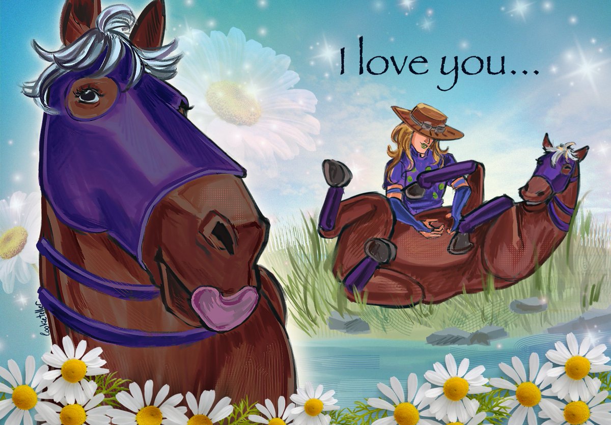 cookietellarts's tweet photo. A reminder from Valkyrie 💜 #steelballrun https://t.co/F9QGlEhjzR