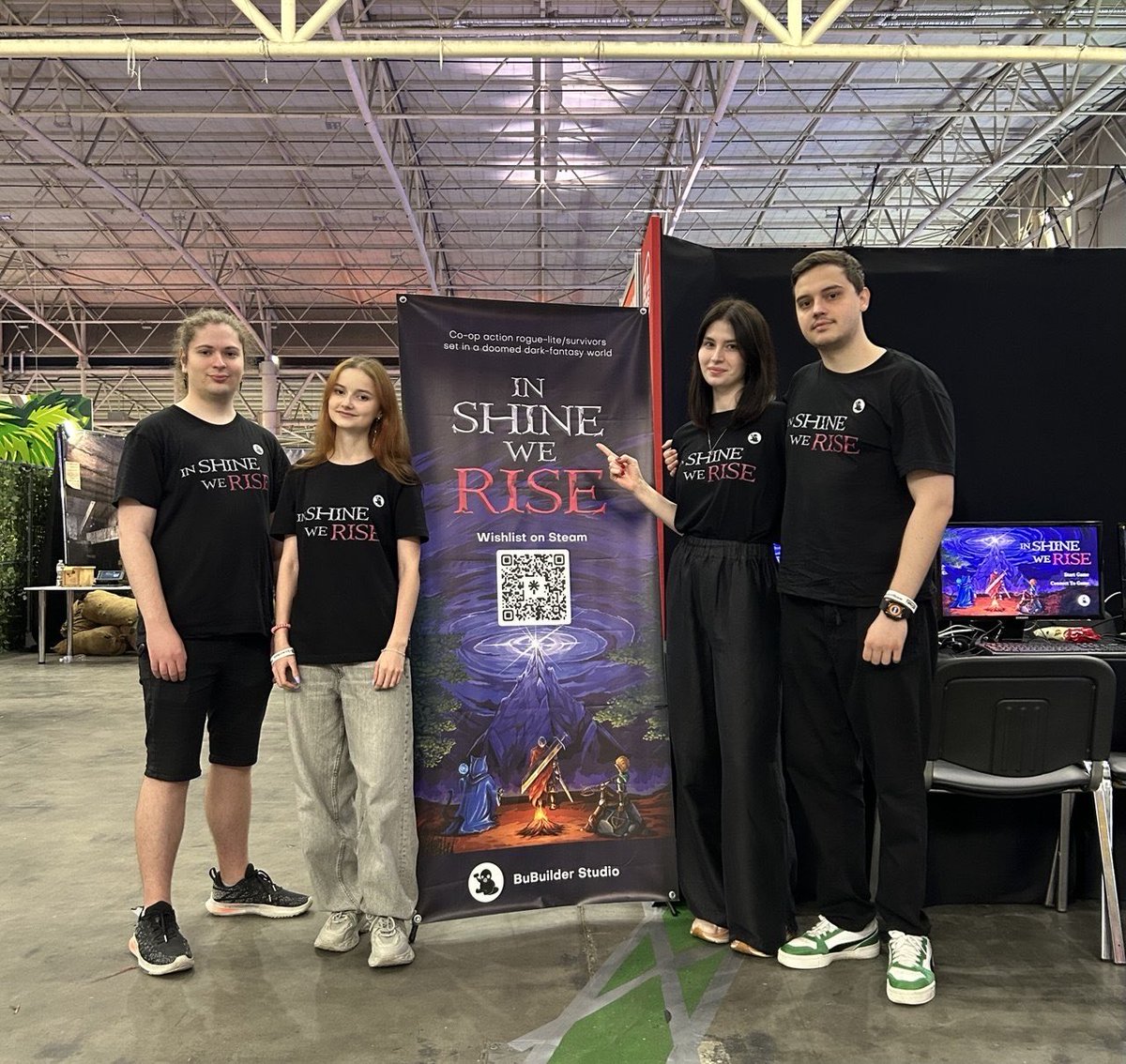VladaMakesGames's tweet photo. Український геймдев - давайте знайомитись!
Мене звати Влада, я кофаундерка і креативна продюсерка гри In Shine We Rise https://t.co/3VwxVtzbic
Маю бакалаврат у геймдеві і наразі працюю пм-ом в айтішці 
Буду шарити наш шлях ігрової розробки 😃 #укргеймдев https://t.co/R31rf2q4uT